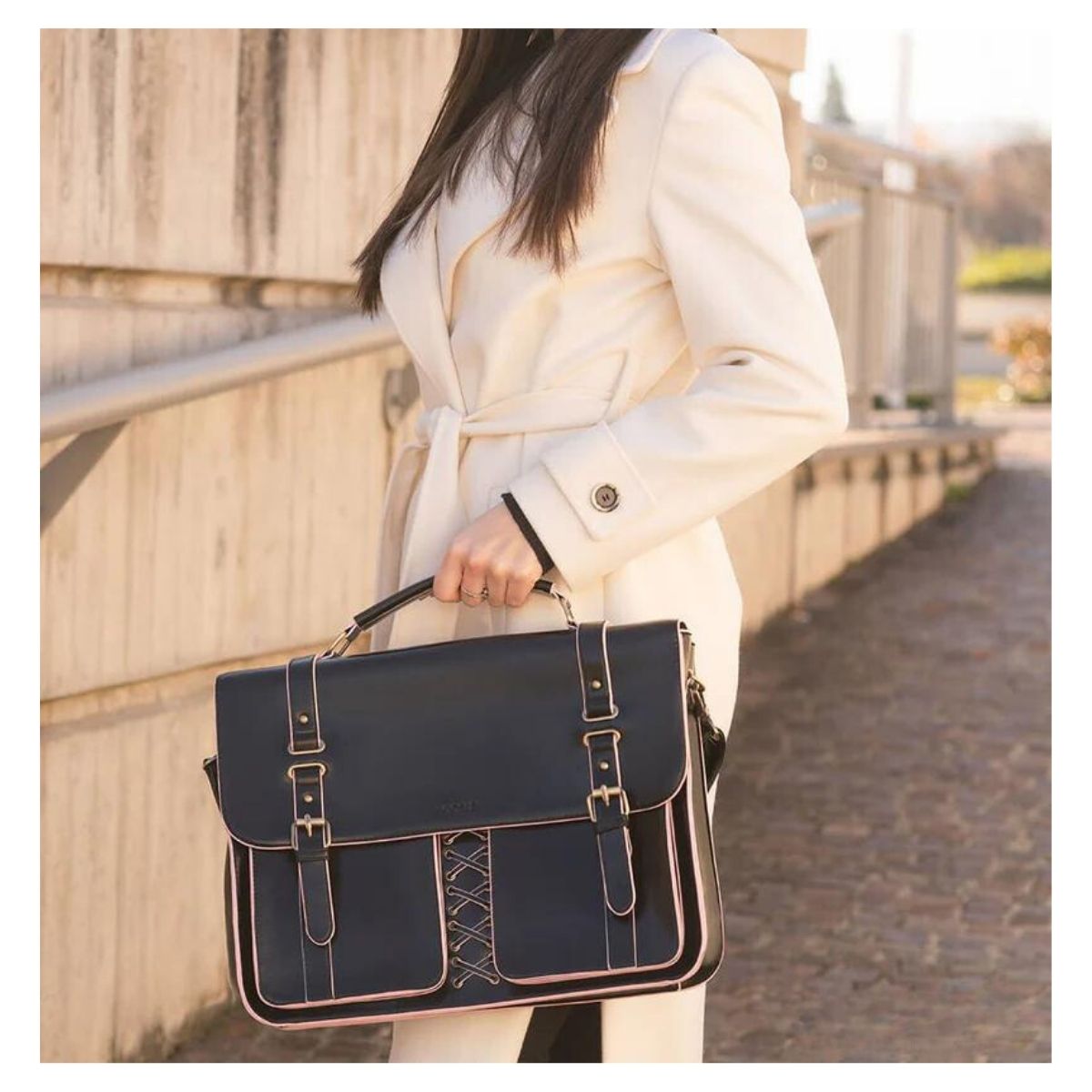 Maletín y Mochila Emily para Notebook 15,6”