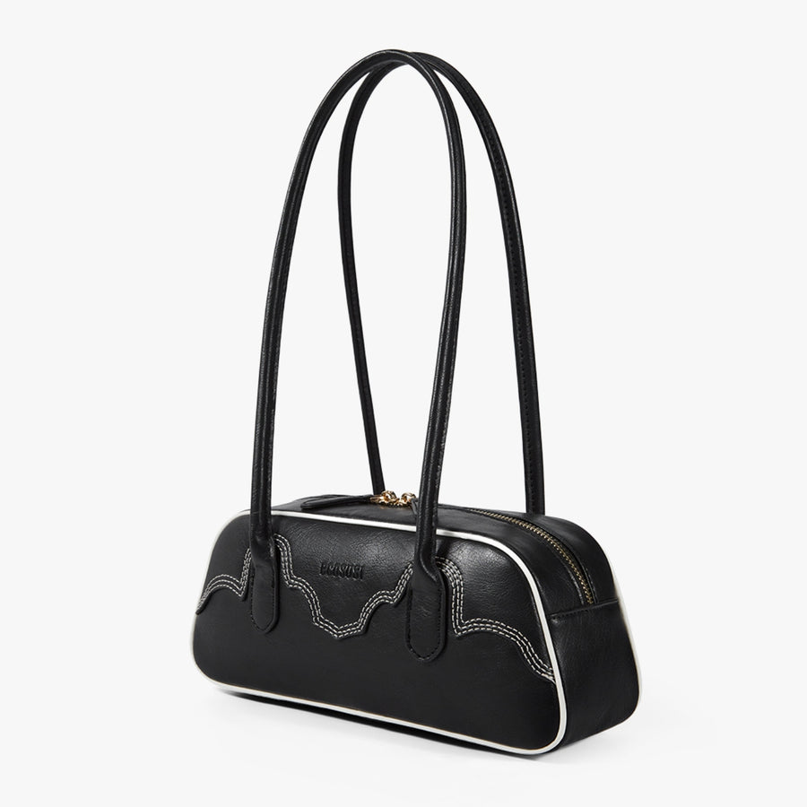 Cartera Evelyn Estilo Baguette de Cuero Vegano 2,6 L