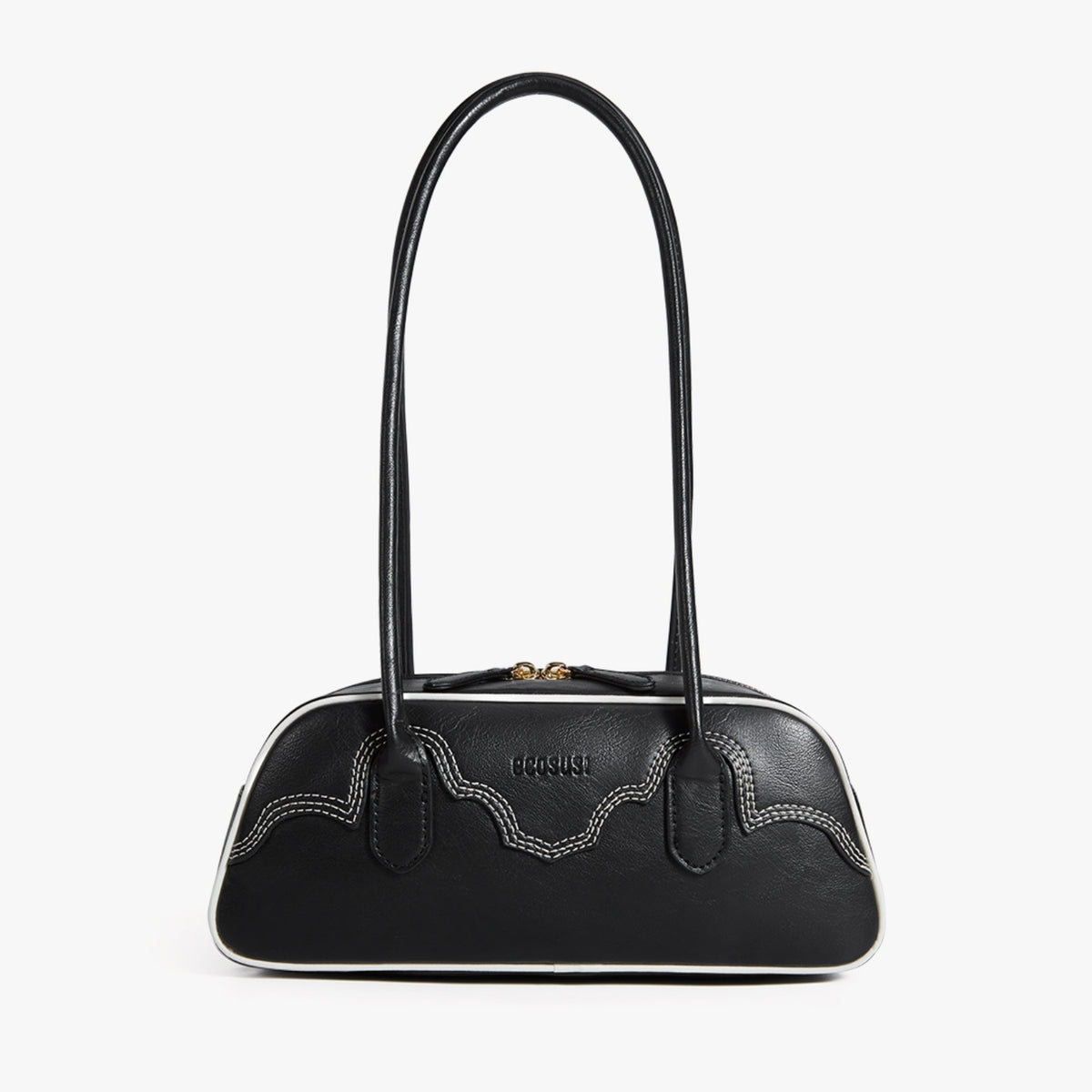 Cartera Evelyn Estilo Baguette de Cuero Vegano 2,6 L