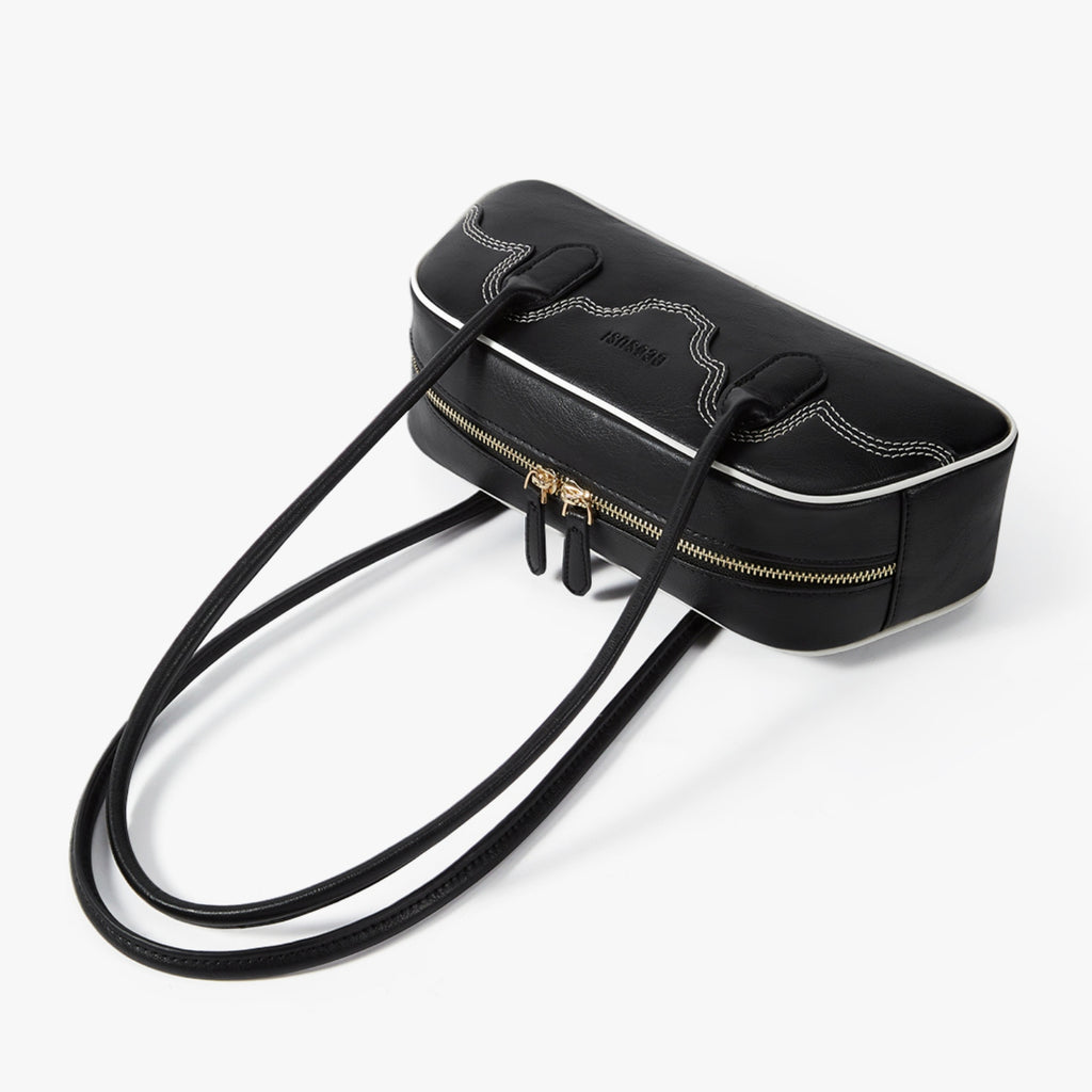 Cartera Evelyn Estilo Baguette de Cuero Vegano 2,6 L