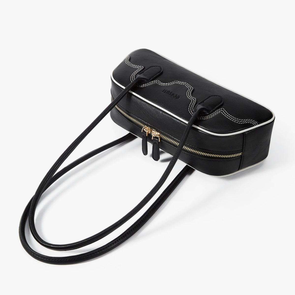 Cartera Evelyn Estilo Baguette de Cuero Vegano 2,6 L