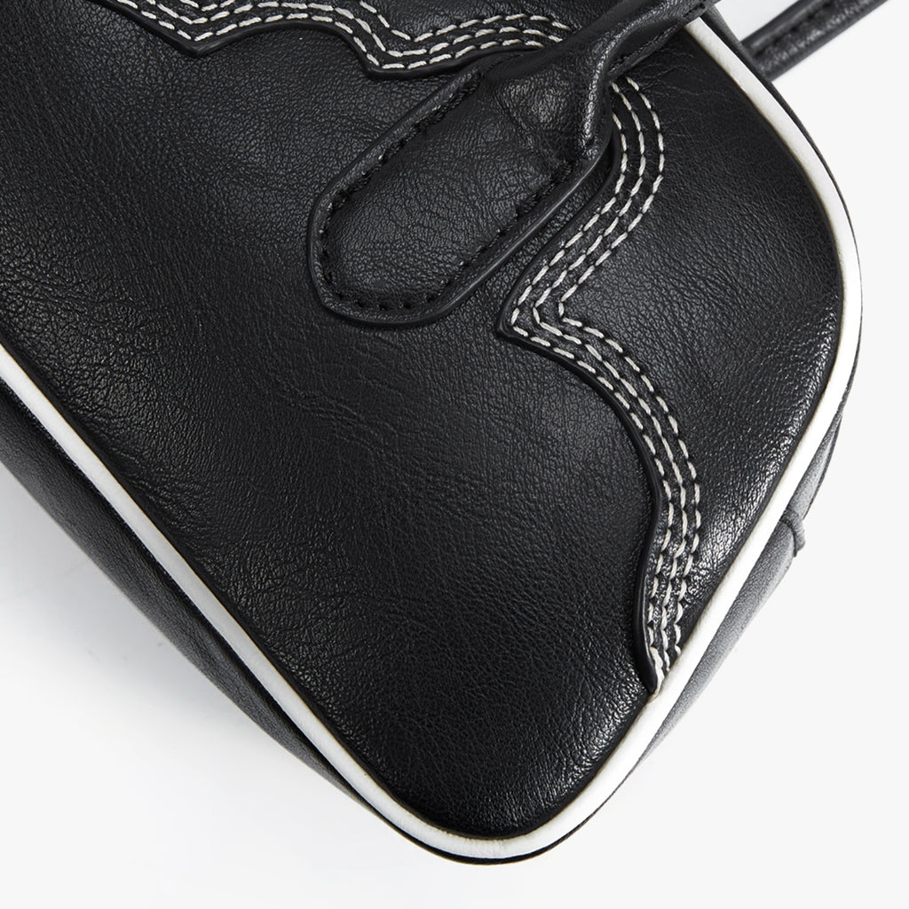 Cartera Evelyn Estilo Baguette de Cuero Vegano 2,6 L