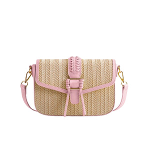 Cartera Bandolera Marina de Rafia Natural