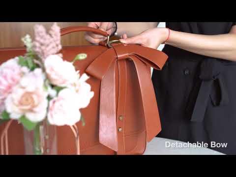 Video Ecosusi Maletín BOW removible para laptop 15,6"